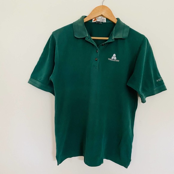 Antigua Other - The Boulders Carefree Arizona Pique Cotton Green Polo Shirt
